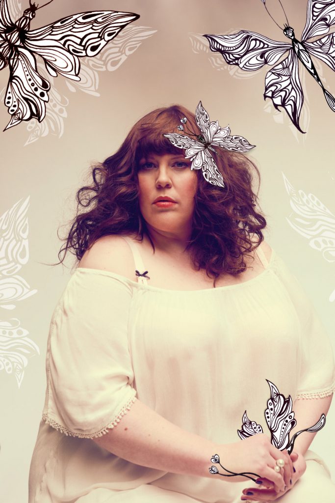 Photoillustration for the curvy magazine.